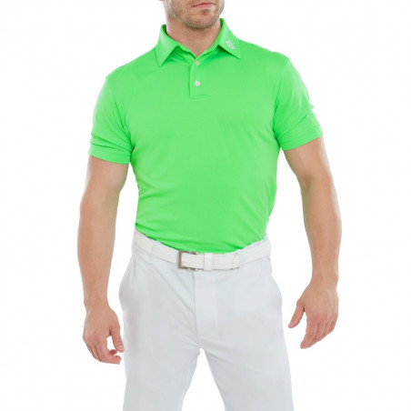 POLO FOOTJOY STRETCH PIQUE SOLID GREEN