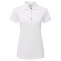 POLO FOOTJOY LADY JAQUARD STRIPE BLANCO