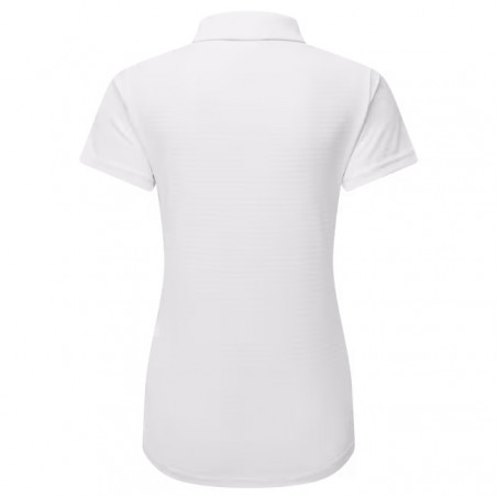 POLO FOOTJOY LADY JAQUARD STRIPE BLANCO