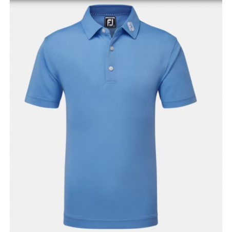 POLO FOOTJOY JUNIOR PIQUE AZUL 