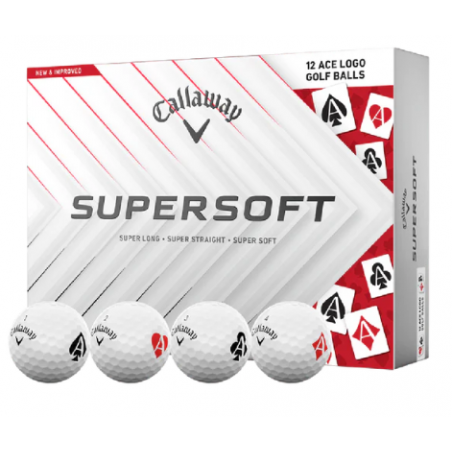 BOLAS DE GOLF CALLAWAY SUPERSOFT ASES