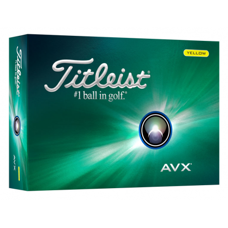 BOLAS DE GOLF TITLEIST AVX YELLOW 2024