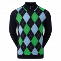 FOOTJOY WOOL BLEND 1/2 ZIP LINED PULLOVER