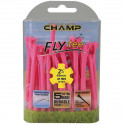 TEES FLY TEE PINK 2 3/4" 69mm 30 PIEZAS