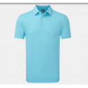 POLO FOOTJOY STRETCH PIQUE SOLID RIVIERA BLUE