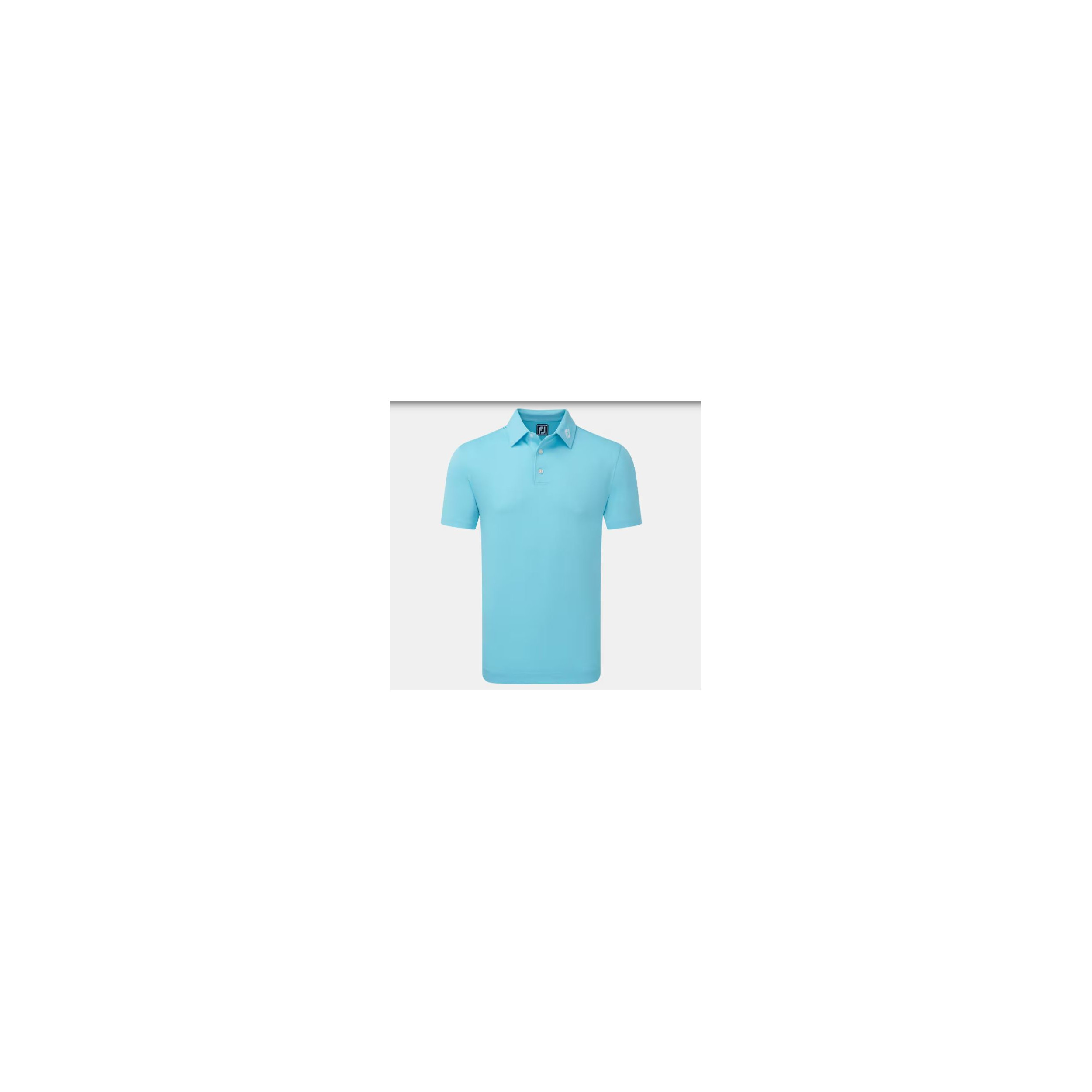 POLO FOOTJOY STRETCH PIQUE SOLID RIVIERA BLUE