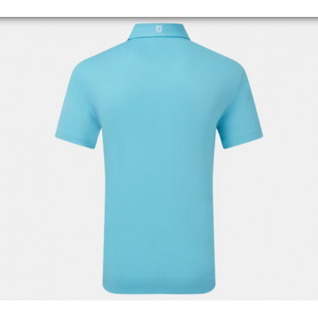 POLO FOOTJOY STRETCH PIQUE SOLID RIVIERA BLUE