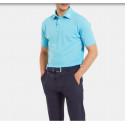 POLO FOOTJOY STRETCH PIQUE SOLID RIVIERA BLUE
