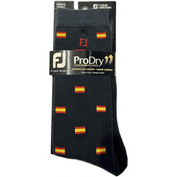 CALCETIN FOOTJOY PRODRY LW CREW NAVY/SPANISH FLAG