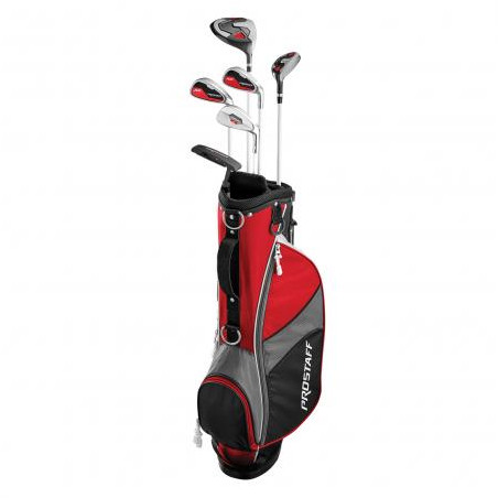 SET JUNIOR WILSON PRO STAFF JGI 11-14 AÑOS ROJO