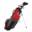 SET JUNIOR WILSON PROFILE SMALL 5-8 ROJO