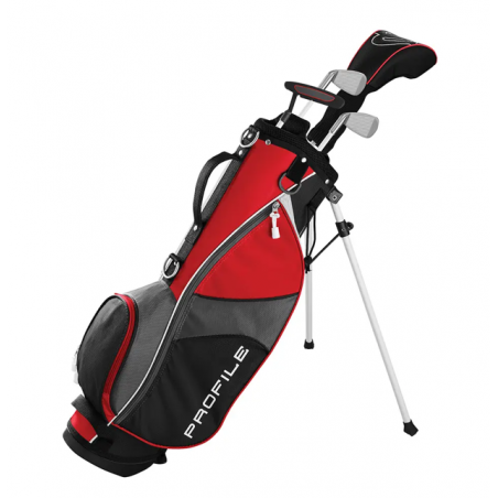 SET JUNIOR WILSON PROFILE SMALL 5-8 ROJO