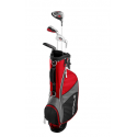 SET JUNIOR WILSON PROFILE SMALL 5-8 ROJO