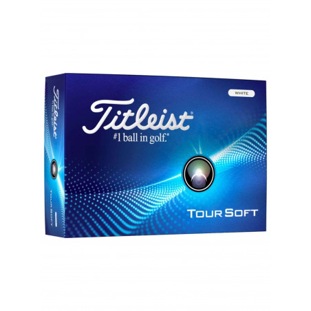 BOLAS DE GOLF TITLEIST TOUR SOFT BLANCO