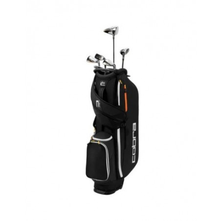 SET COMPLETO COBRA FLY XL ACERO BLACK GOLD