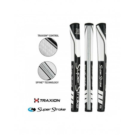 GRIP PUTTER SUPER STROKE TRAXION PT 1.0 BLACK