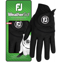 GUANTE DE GOLF FOOTJOY WEATHERSOF LADY NEGRO