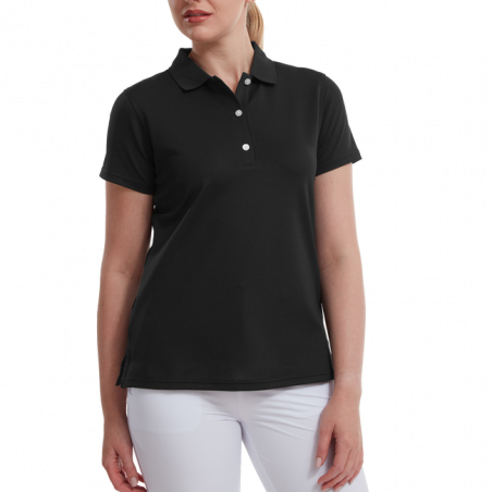 POLO FI STETCH PICO SÓLIDO