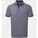 POLO FOOTJOY BANDED BIRDSEYE NAVY