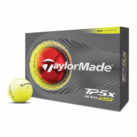 BOLAS DE GOLF TAYLORMADE TP5X YELLOW 