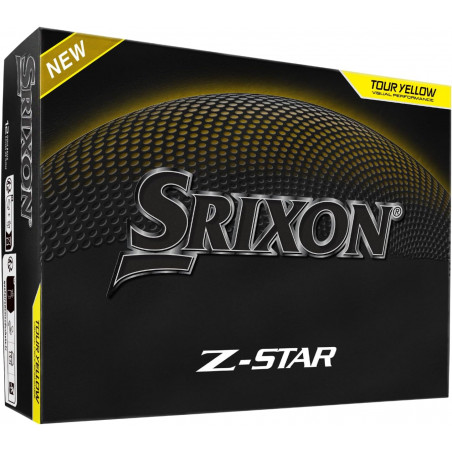 BOLAS DE GOLF SRIXON Z-STAR AMARILLA