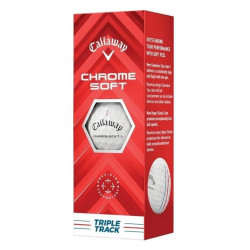 BOLAS DE GOLF CALLAWAY CHROME SOFT TT (PACK 3)