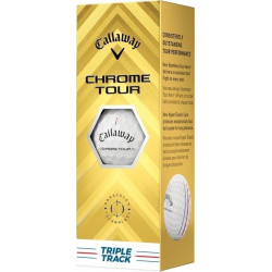 BOLAS DE GOLF CALLAWAY CHROME TOUR TT (PACK 3)