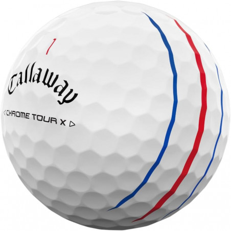 PACK 3 BOLAS DE GOLF CALLAWAY CHROME TOURX TT 