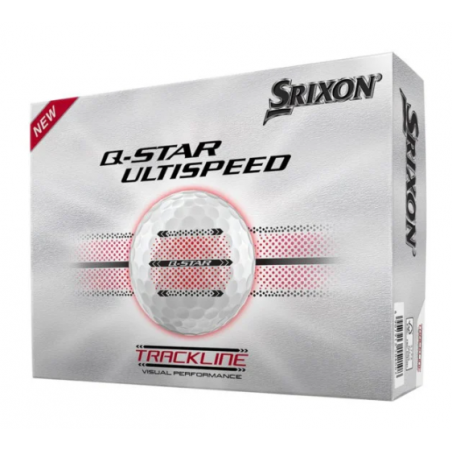 BOLAS DE GOLF SRIXON Q-STAR ULTISPEED TRACKLINE