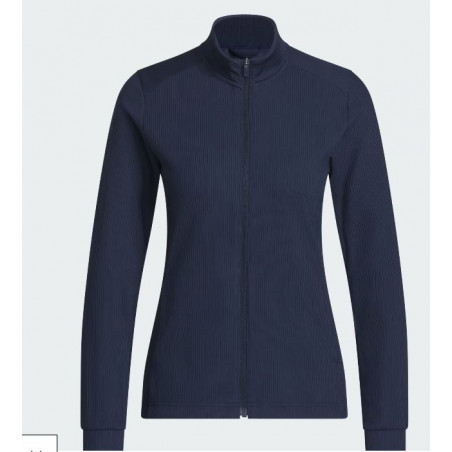 CHAQUETA ADIDAS PERF TEXTURE LADY NAVY