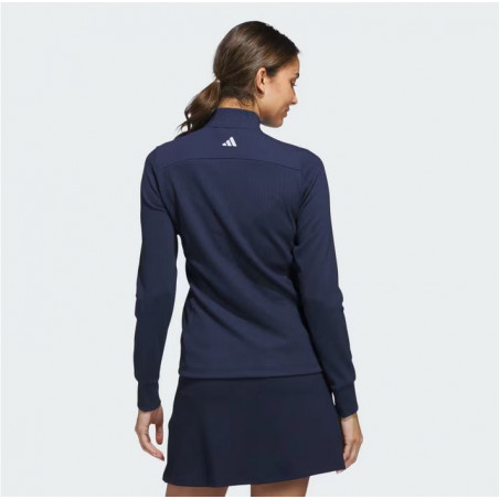 CHAQUETA ADIDAS PERF TEXTURE LADY NAVY