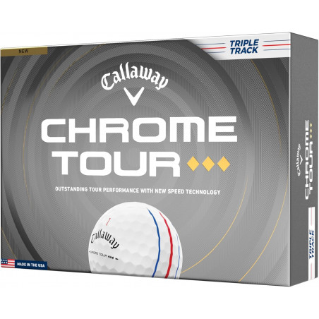 BOLAS DE GOLF CALLAWAY CHROME TOUR TT TD