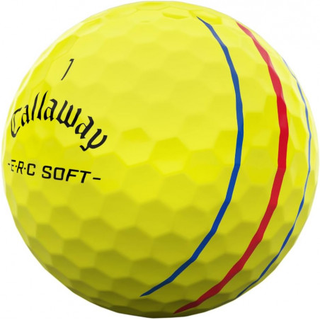 BOLAS DE GOLF CALLAWAY ERC SOFT TRIPLE TRACK AMARI