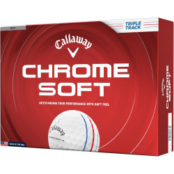 BOLAS DE GOLF CALLAWAY CHROME SOFT TRIPLE TRACK