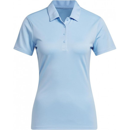POLO ADIDAS LADY PERF SOLID KE3647 AZUL CLARO