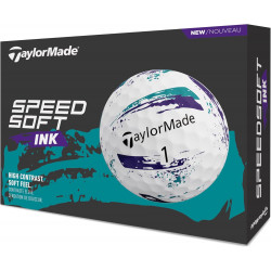 BOLAS DE GOLF TAYLORMADE SPEEDSOFT PRPL/TEAL