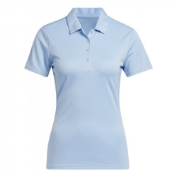 POLO ADIDAS PERF SOLID LADY AZUL CLARO 