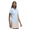 POLO ADIDAS PERF SOLID LADY AZUL CLARO 