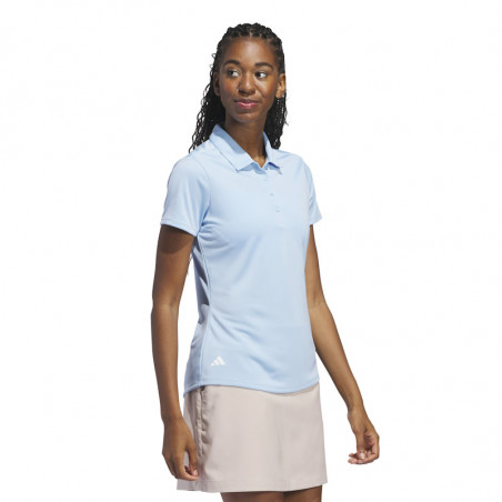 POLO ADIDAS PERF SOLID LADY AZUL CLARO 