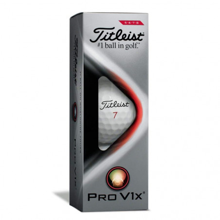 BOLAS DE GOLF TITLEIST PRO V1X ALTA NUMERACION