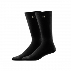 CALCETIN FOOTJOY PRODRY CREW BLACK (PACK 2)
