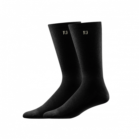 CALCETIN FOOTJOY PRODRY CREW BLACK (PACK 2)