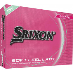 BOLAS DE GOLF SRIXON SOFT FEEL LADY ROSA