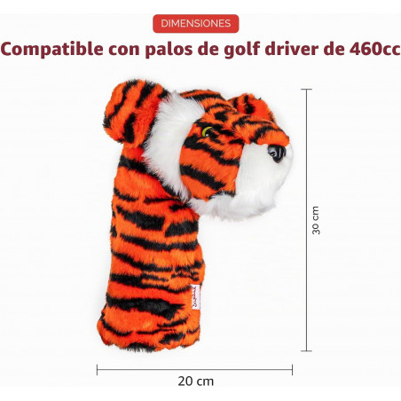 FUNDA HEADCOVER DRIVER ANIMALES