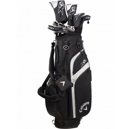 SET CALLAWAY XR 13PC GR REG BLACK/SILVER