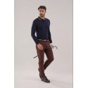 PANTALON CHERVO SETTO MARRON 4020