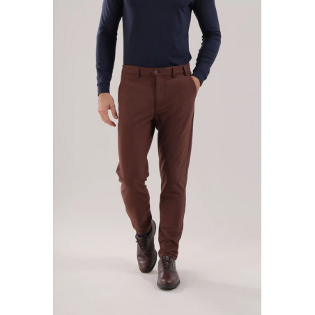 PANTALON CHERVO SETTO MARRON 4020