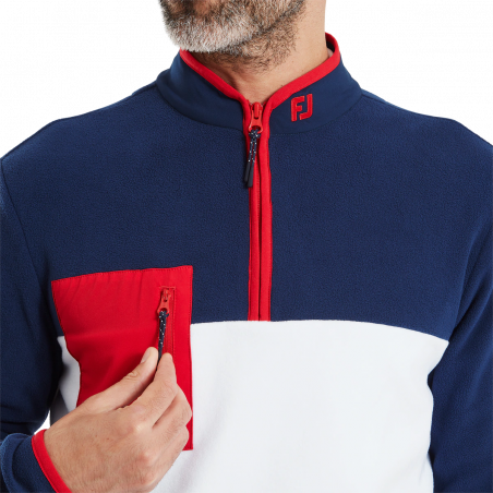 POLAR FOOTJOY FLEECE CHILL-OUT NAVY/WHITE 41728