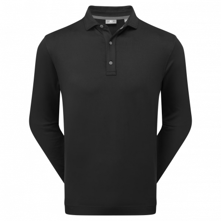 POLO FOOTJOY TS MANGA LARGA BLACK 41722