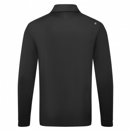 POLO FOOTJOY TS MANGA LARGA BLACK 41722